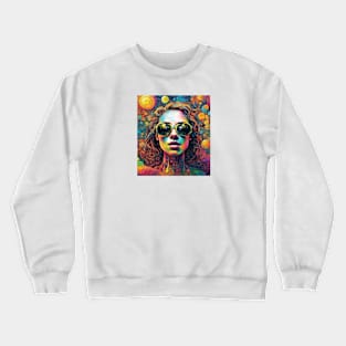 Vibrant Art: Explore a Spectrum of Colors Crewneck Sweatshirt